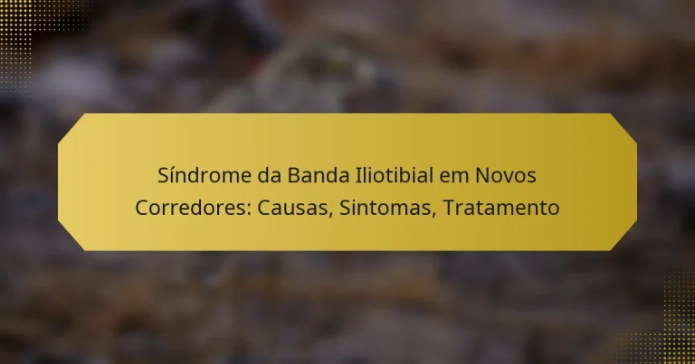 Síndrome da Banda Iliotibial em Novos Corredores: Causas, Sintomas, Tratamento